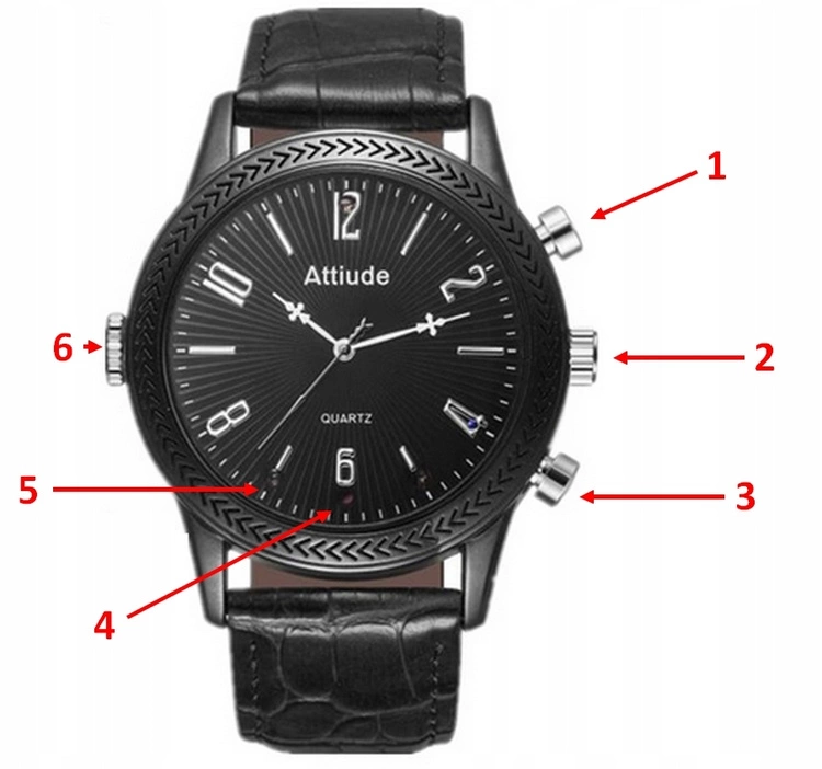 mini kamera w zegarku jak działa