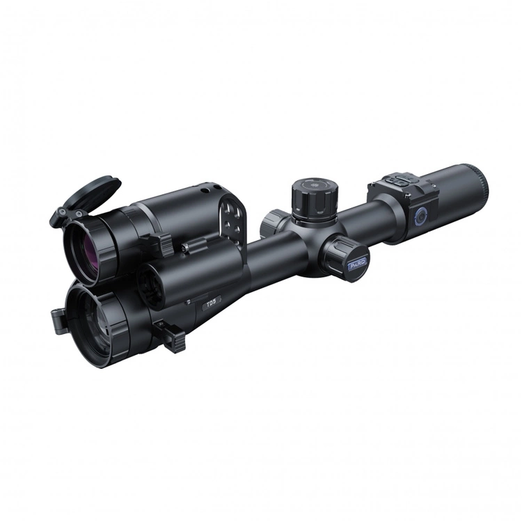 Render celownika Pard TD32-70 widok od boku pod kątem