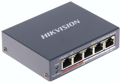 Switch POE DS-3E1105P-EI 4-PORTOWY Hikvision