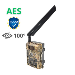 Fotopułapka GSM 4G SF5.8CWG AES — kamera leśna 24 Mpx, obiektyw 100°, szyfrowanie AES, polskie menu