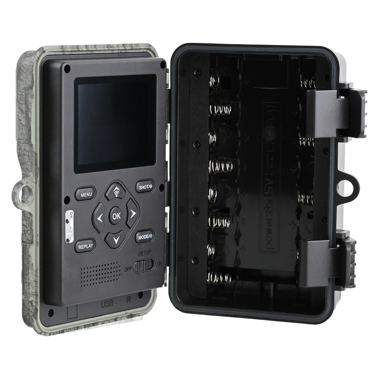 Fotopułapka RD3049pro – kamera leśna 4K WiFi z podglądem na żywo, 48 Mpx, PIR 180°, IP66
