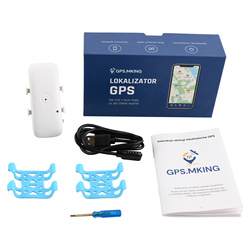 Lokalizator GPS dla MK032 Psa i Kota Do 5 Dni z Magnesem Wodoodporny IP65