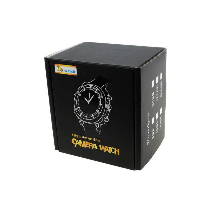 Mini kamera w zegarku dyktafon szpiegowski 32GB na rękę tryb nocny
