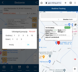 Lokalizator GPS BIKESCOO na Rower i Hulajnogę Lampka LED 85lm + Pilot 14 Dni Pracy