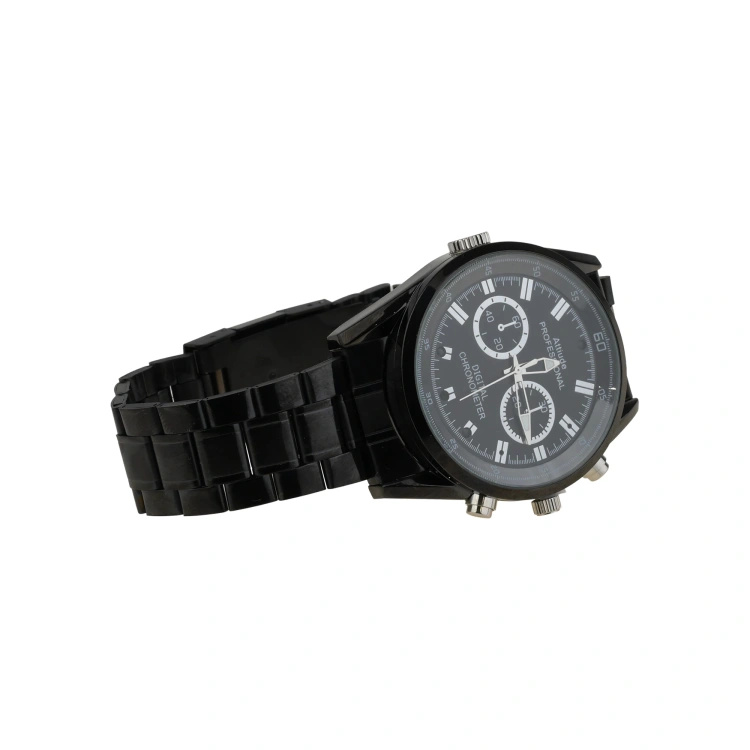 Mini kamera w zegarku dyktafon szpiegowski 32GB na rękę tryb nocny