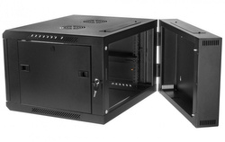 Szafa Rack 6U 19" 600 dwuseksyjna R19-6U/600/2S D6606