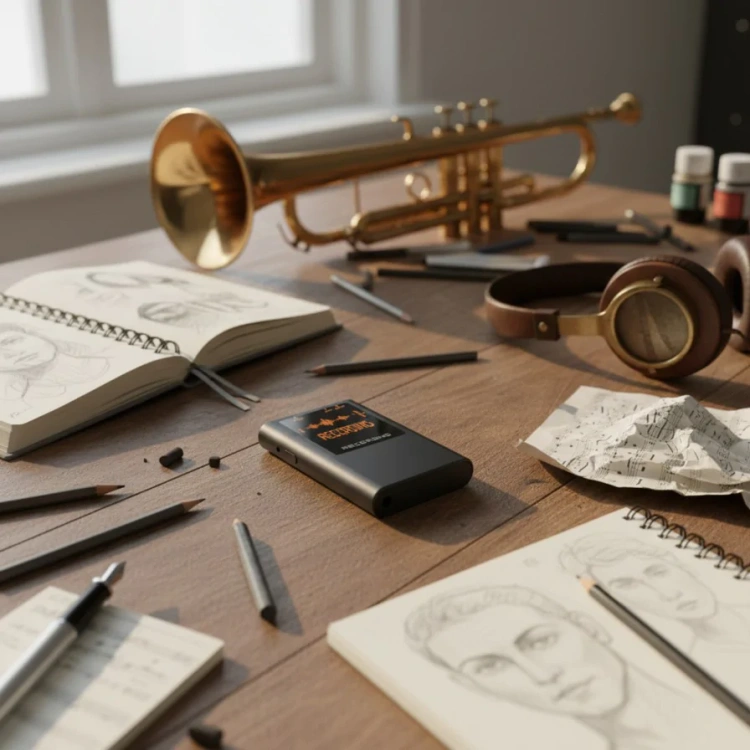 dyktafon na telefon z funkcją transmisji danych Android