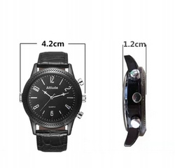 Mini kamera w zegarku dyktafon szpiegowski 32GB na rękę tryb nocny