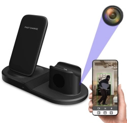 Ładowarka indukcyjna ukryta kamera WiFi z podglądem na żywo MKW55