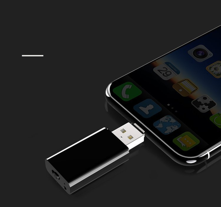 Powystawowy Podsłuch pendrive 64gb UR-01 24h nagrywania 192kbps
