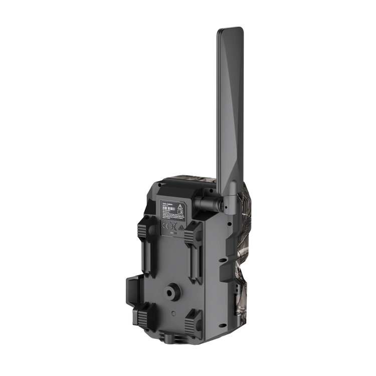 Schemat działania Dual-FOV w fotopułapce Hikmicro T16 — porównanie kąta 60° i 100° w terenie leśnym