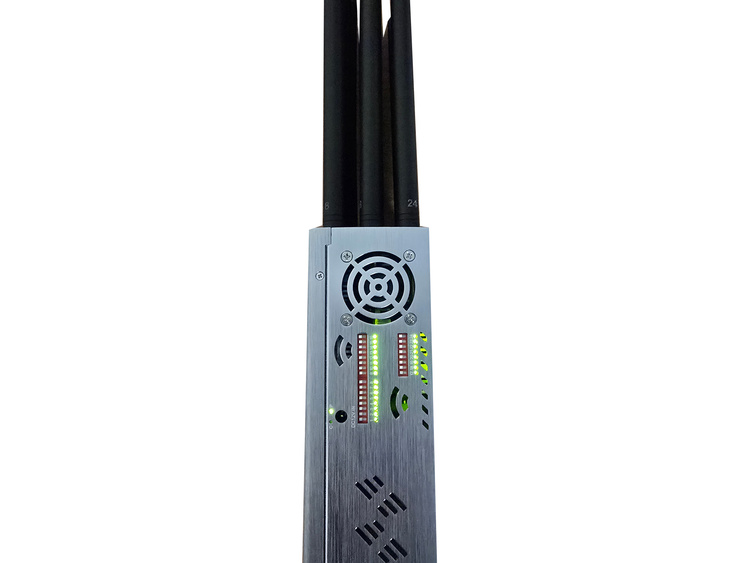 Profesjonalny zagłuszacz dronów sygnału WiFi Jammer 2G 3G 4G 5G 5,8G 2.4G WIFI VHF UHF GSM LTE 24W