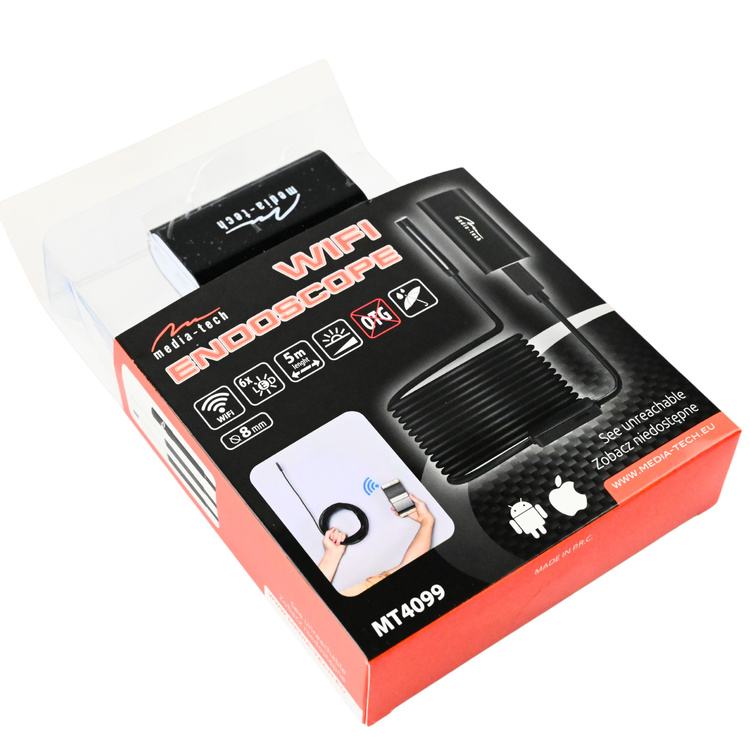 MT4099 endoskop kamera inspekcyjna HD Wifi 5m 