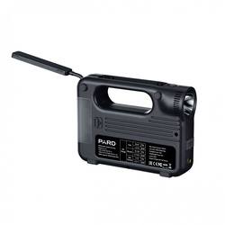 Wielofunkcyjny zasilacz awaryjny, pompka, latarka, powerbank, ładowarka Pard Ominx OM-1
