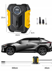 Samochodowy kompresor sprezarka pompka 12V LED CARSUN C1399