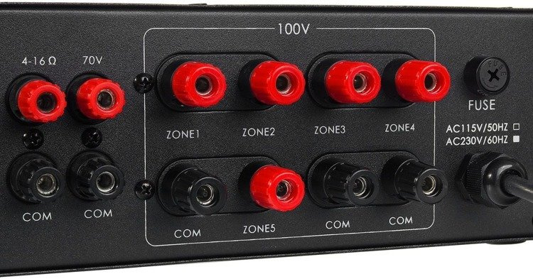 Wzmacniacz do głośników PA HQM1060BT 60W - STWÓRZ SYSTEM AUDIO