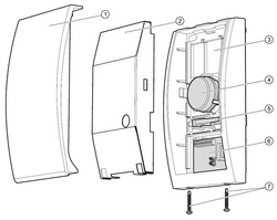 Sygnalizator zewnętrzny SP-4003-RSatel czerwony