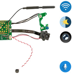 Kamera do ukrycia IP055-A1 5G Wi-Fi IR FHD + zew. mikrofon (Podgląd Na żywo) 5 GHZ