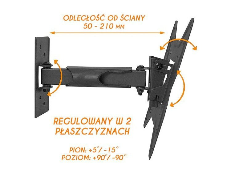 Uchwyt do TV 17-42''