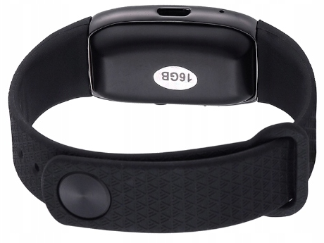 Dyktafon Szpiegowski na Nadgarstek – Opaska z 16GB Pamięci