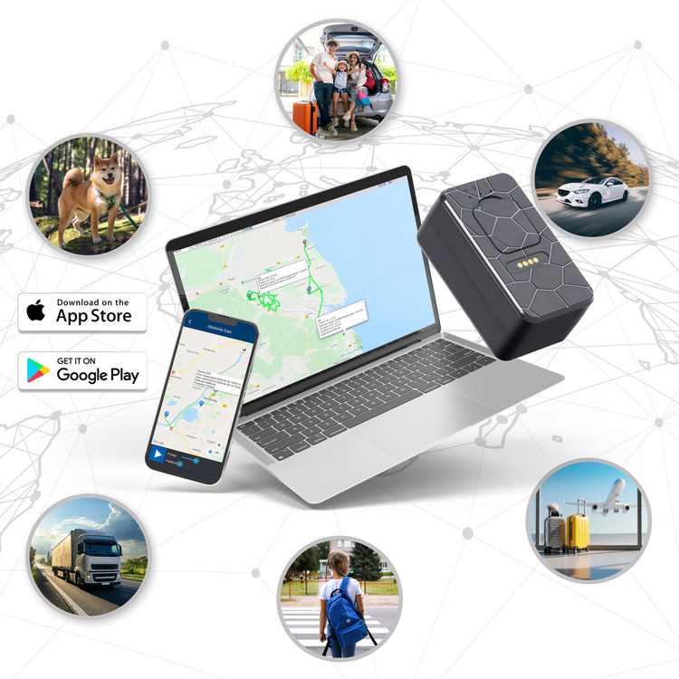 Lokalizator GPS MK50S 4G Magnes Podsłuch 35 Dni Bateria Bez Abonamentu