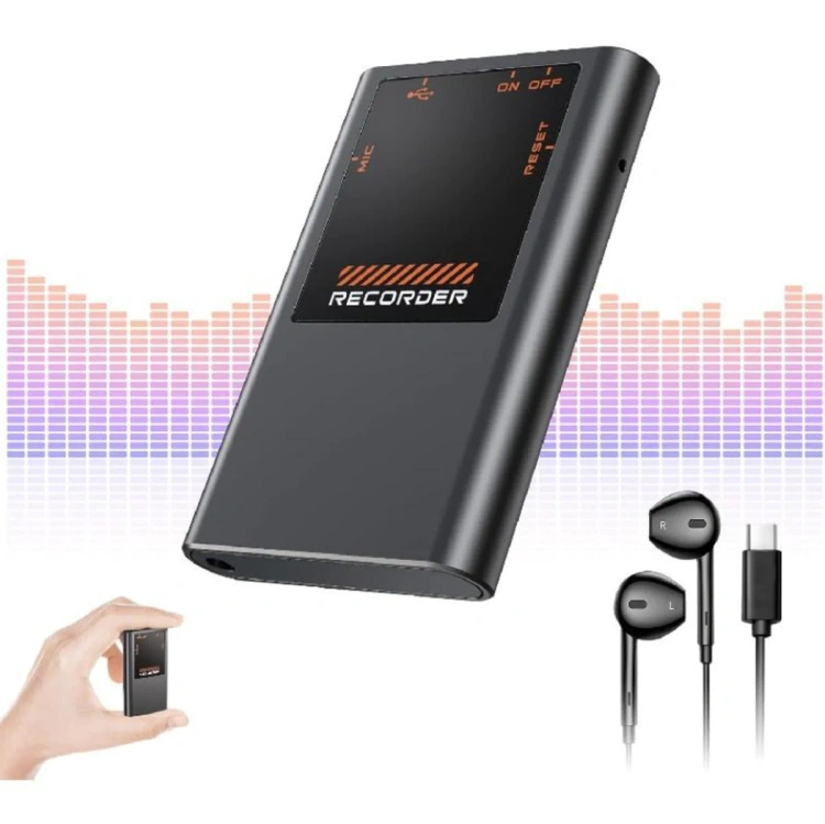 Mini dyktafon na magnes MK-M11 16 GB