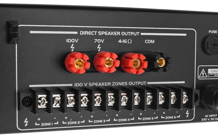 WZMACNIACZ do głośników PA HQM 2650B 650W + PILOT 