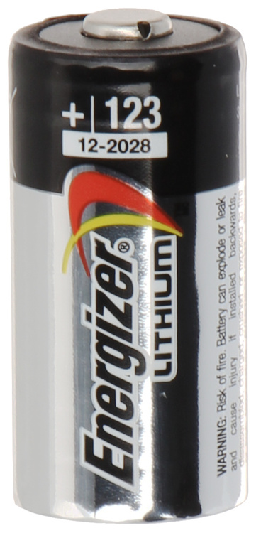 Bateria CR123A 3V Energizer