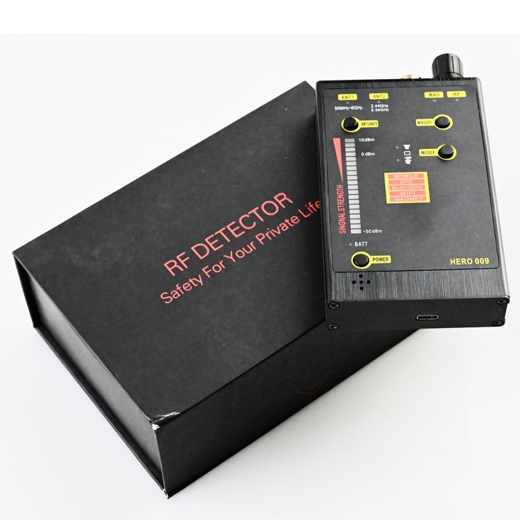 Wykrywacz podsłuchów, kamer i GPS – detektor HER0009