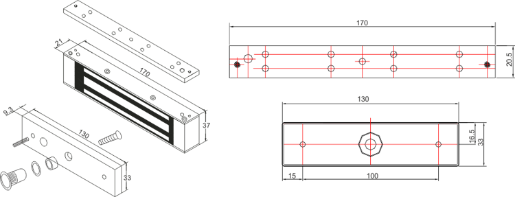 Zwora elektromagnetyczna Scot EL-350SL2