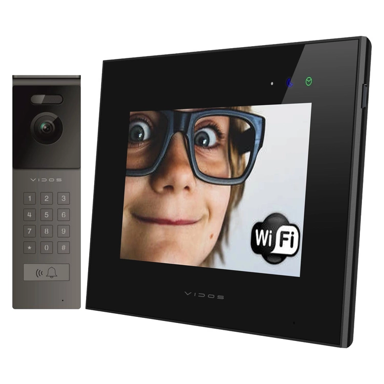 Monitor wideodomofonu M10B-X WiFi + Stacja bramowa analogowa S12D VIDOS X ZESTAW