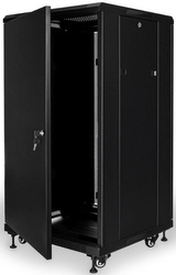 Szafa Rack 18U 19" 600 z siatką R19-18U/600 S6618DP