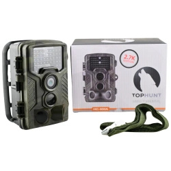Zestaw Fotopułapka TOPHUNT HC800A + Karta SD 32 GB + 8xAA