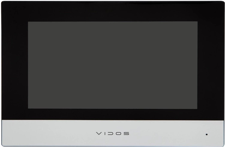 ZESTAW SKRZYNKA NA LISTY Z WIDEOFONEM S2401-SKP + MONITOR WIDEOFONU IP M2010 VIDOS ONE + Switch POE 42/60