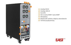 Zasilacz awaryjny UPS10KV-T-ON East