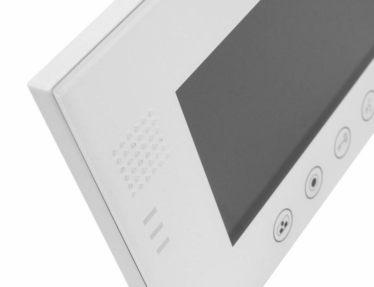 Zestaw Vidos Skrzynka na listy z wideodomofonem S551-SKM + Monitor M670W biały