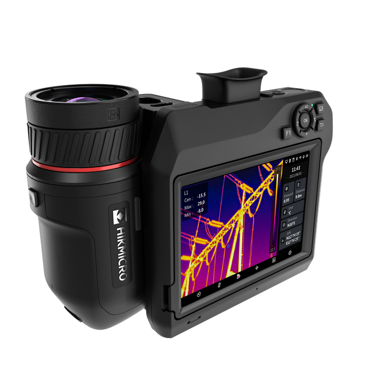 Kamera termowizyjna przemysłowa z dalmierzem termowizor HIKMICRO  SP60H-L50