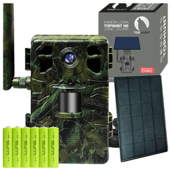 Kamera leśna fotopułapka z podglądem na żywo H6 TopHunt 2.7K 4G LTE Green