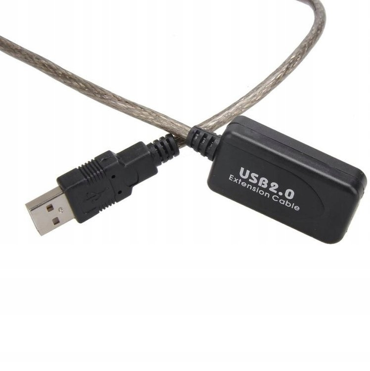 Kabel Przedłużacz USB 2.0 AKTYWNY 10M