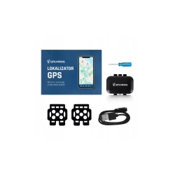 Lokalizator GPS MK059 4G LTE dla Psa i Kota Wodoodporny IP67 Dźwięk + LED