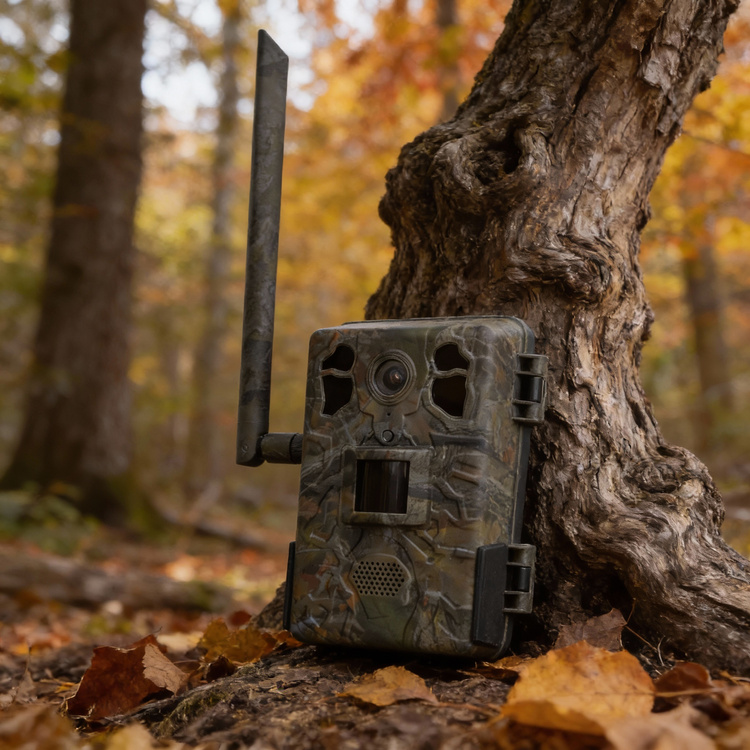 Kamera leśna fotopułapka z podglądem na żywo H6 TopHunt 2.7K 4G LTE Dark Green