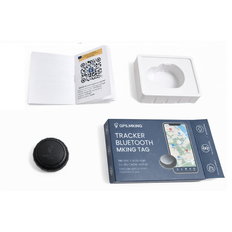 Mini Lokalizator Bluetooth MKING TAG – skuteczne śledzenie przedmiotów bez abonamentu