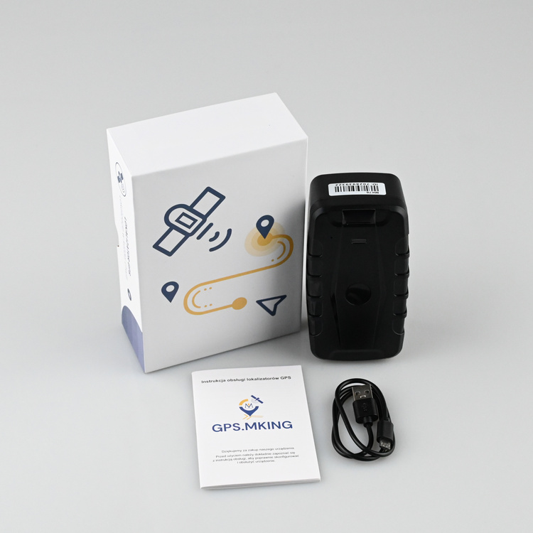 Lokalizator GPS MK76 do Auta i Przyczepy | 240 Dni Pracy | Bateria 20000mAh