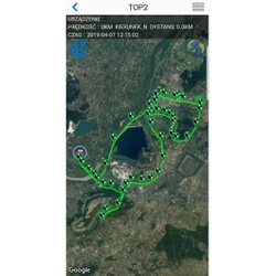 Lokalizator GPS dla Psa i Kota MK12P 25g Lekki Skórzana Obroża