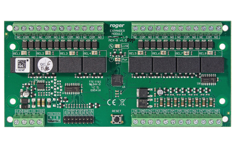 Ekspander wejścia/wyjścia MCX8-BRD Roger