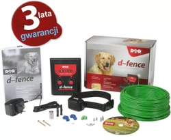 OUTLET Niewidzialne ogrodzenie dla psa zestaw z kablem DOGTRACE d-fence 101