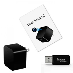 Ukryta kamera WiFI w zasilaczu ładowarce MKA8