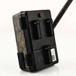 Zestaw Fotopułapka GSM Kamera Leśna TOPHUNT H6 Tree grain Panel Solarny 6xAkumulator 18650 Karta SD 32 GB Karta SIM Orange