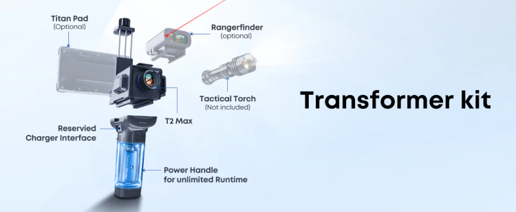 Kamera Termowizyjna ThermalMaster T2 Max – Zasięg 1500 m | Termowizja do Polowań, Ratownictwa i Obserwacji