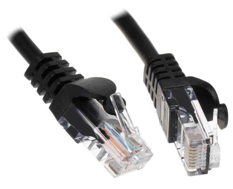 PATCHCORD RJ45/0.2-BLACK 0.2 m